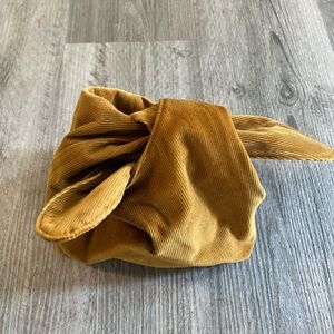 Merit Corduroy Knot makeup bag